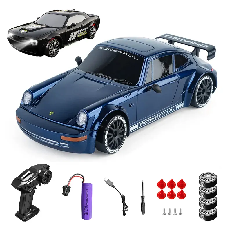 Remote Control Drift Car with Lights, 1:20 Full-scale Competitive Racing Car, 2.4GHz 4WD 15 km/h High Speed Car, Birthday and Valentine's Gifts, Drift Rc Car, Remote Controlled Car