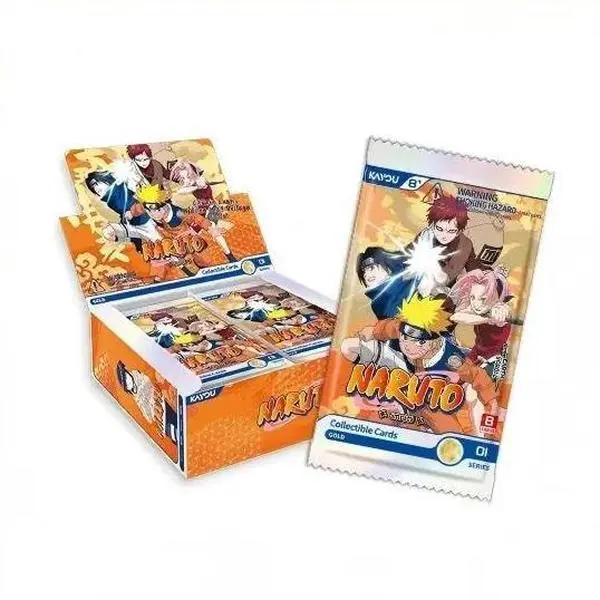 Kayou Naruto Collectible Cards Gold Series 01 Booster Box Brand New