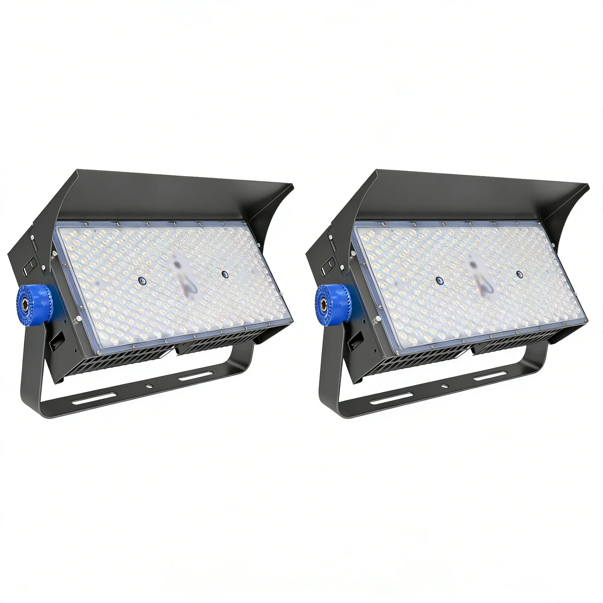 2 Pack 300W LED Stadium Light 39000LM 5000K Daylight White IP65 Waterproof AC100-277V Energy Saving Floodlight for Street Stadium Sports Ground Park