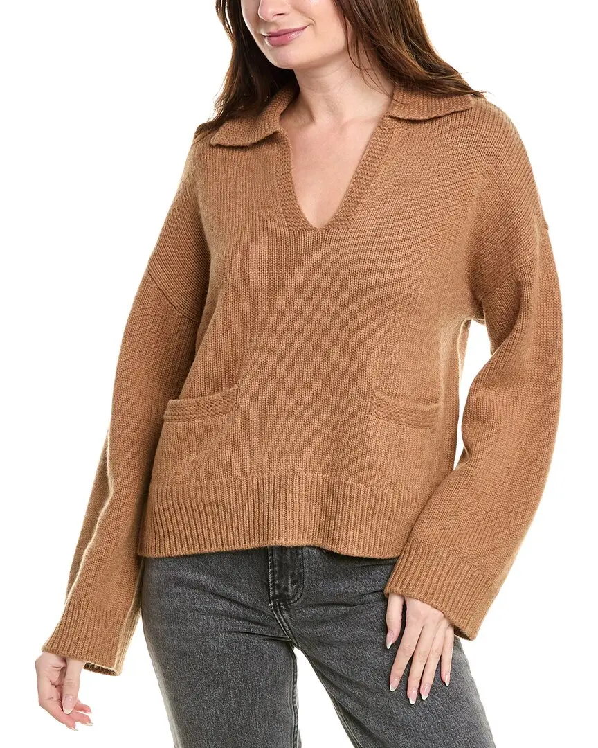 rag & bone Danica Wool & Cashmere-Blend Polo Sweater
