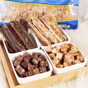 10.58oz/300g Snowflake Beef/Chicken Cubes/Slices, Chicken Salmon/Pumpkin Slices, All Natural Ingredients, Natural Dog Treats, Healthy, Easily Digestible, And High Protein, Low Fat, Perfect Training Reward Snack For Small, Medium and Large Dogs