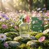 DAICY GREEN Women's Eau De Parfum (EDP) - 100ml/3.4fl.oz, Fresh Floral Fragrance with Iconic Daisy Cap, Top Notes: Sparkling Wild Strawberry, Crisp Green Leaves, Ruby Red Grapefruit, Perfumes for Women, Women Perfumes