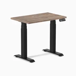 Desky Dual Mini Sit Stand Desk - Compact Design, Ergonomic Features, Ideal for Home or Office Use