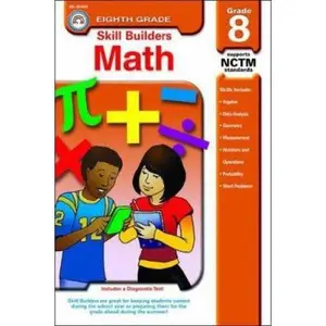 USED-Math Grade 8 (Skill Builders Series) by Jerry Aten (Paperback)