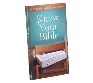Know Your Bible: All 66 Books Explained and Applied Value Books Mass Market Paperback