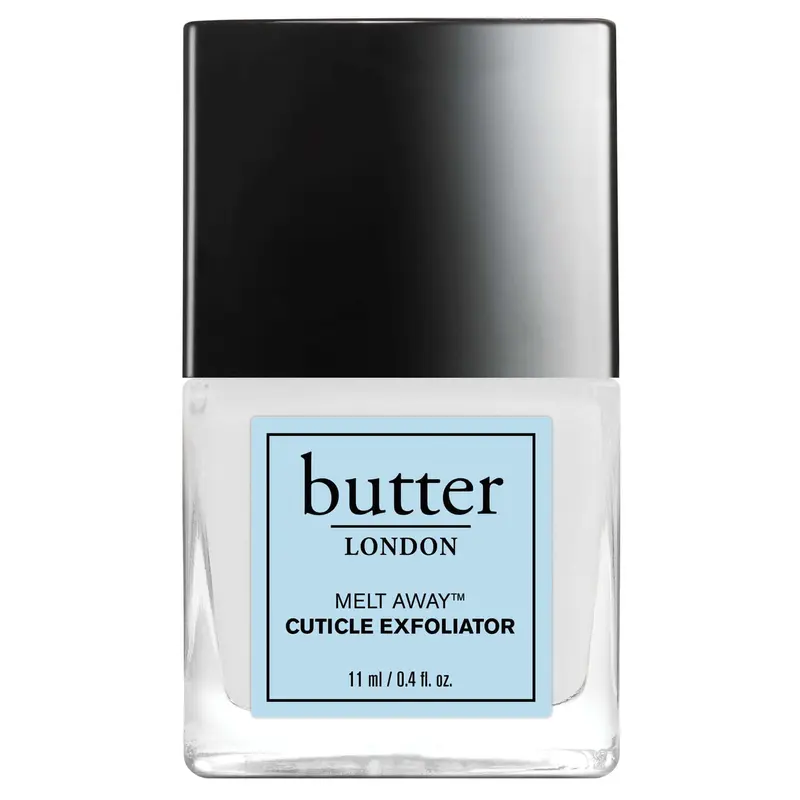 butter LONDON Melt Away Cuticle Exfoliator – No-Cut Cuticle Remover for Softer, Healthier Nails Vegan Nail Care Gentle Manicure Nail Care Product Manicure Nail Treatment
