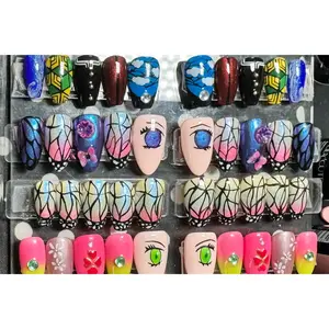 Butterfly Demon Fighter | Anime Series | Press-On Nail Set