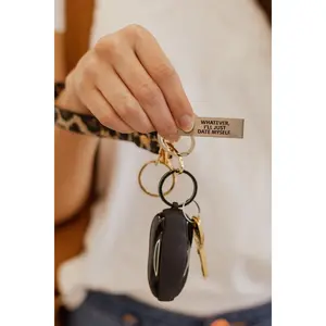 Whatever I'll Just Date Myself Key Charm