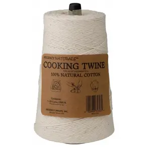212 MAIN Harold Import Co Prm 6100 Natural Cotton Cooking Twine - 1140 in Length, Sailing Meat Prep Supplies Cooking Tools