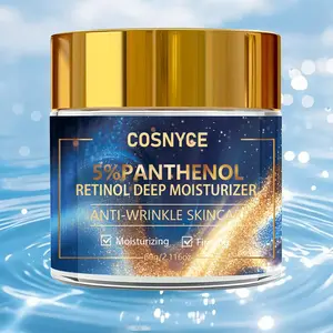 Cosnyce Retinol Deep Hydrating Cream, Retinol Caffeine Skincare, Moisturizing Face Lotion, Daily Use, Long-Lasting Effects