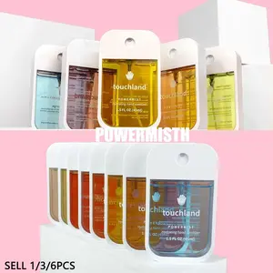 Waterless Hand Sanitizer 45ML, Multiple Scents Available, Hyaluronic Acid Spray, Fragrance Formula, Smooth Exfoliating Texture, Travel-Friendly