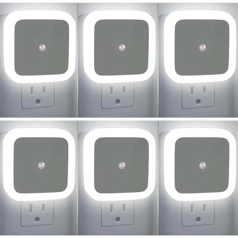 6 white lights