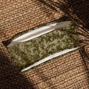 Pixelated Camo Dreams Bandeau Bikini Top