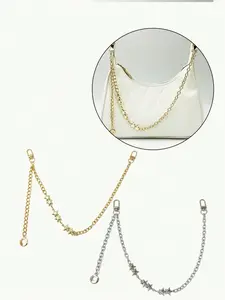 Fashion Trendy Handbag Chain Fringe Star Design Bag Chains, Purse Chain, Fashionable Chain Strap, Casual Style All Seasons Accessory, Perfect for Daily Use