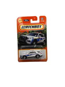 Matchbox 2023 Ford Police Interceptor Utility Diecast white