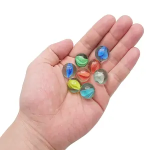 50 Pack Assorted Marbles Fun Retro Toys Classical Glass Marbles for Kids Marble Games Nostalgic Bulk Marbles Kids Toys for Party Favors Fish Tank & Vase Filler