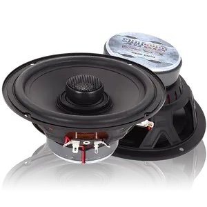 Sundown Audio E-6.5CX 6.5″ Coaxial Speakers – 60W RMS / 120W Max, 4‑Ohm E‑Series Car Audio Speakers with Built‑In Tweeters