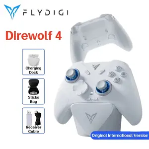 Flydigi Direwolf 4 Game Controller, Supports PC Switch Android iOS, Forceswitch Triggers 2.0, 1000hz Polling Rate, 6axis Gyro Gamepad