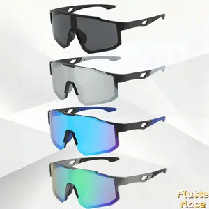 4-Pack Bike Sunglasses for Men and Women, Sports Cycling Glasses with Dark Lenses, UV400 Protection, Lightweight MTB Eyewear, Outdoor Riding, Mountain & Road Biking, Fitness, Running, Summer Adventures