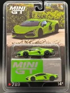 Mini GT Lamborghini Revuelto Verde Selvans #789 1:64 Scale