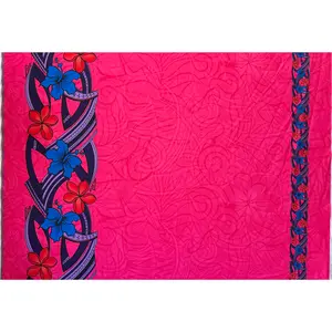 Island Tatau Lei Double Border Polyester Fabric | Islands Fabric