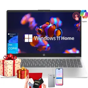 HP 15.6" Touchscreen Laptop | Win 11 Home, 13th Gen i3, Copilot AI, Up to 32GB RAM, 512GB SSD, Wi‑Fi 6, Bundle Accessory,Suit for Business&Student