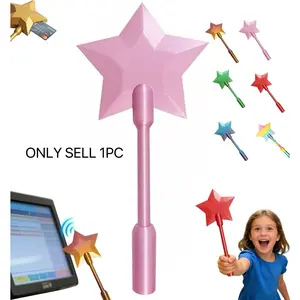 Magical Star Design 3D Printed Tap to Pay Wand, Stylish Contactless Credit Card Payment Wand, Novelty Portable Card Holder Gift, Compact Convenient Fun