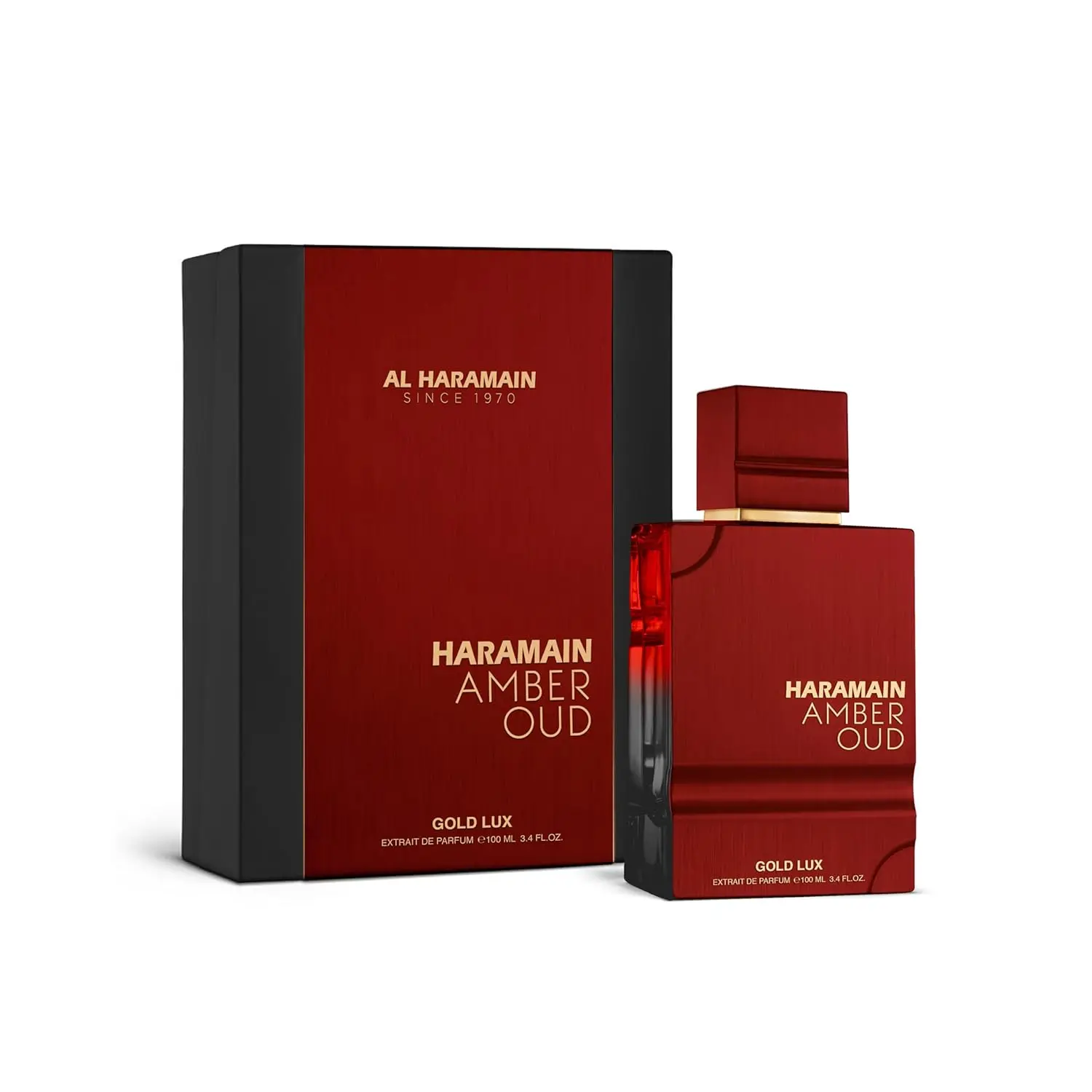 Al Haramain Amber Oud - Gold Lux - Women's and Men's Cologne Warm Perfume for Men and Women  Spicy Perfume with Saffron and Woody Long-lasting fragrance - 2.0 oz