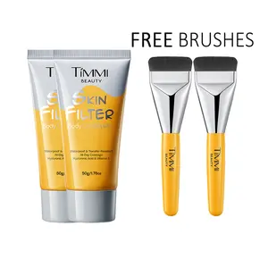 Skin Filter Body Concealer+ 2 Free Brushes, Waterproof & Transfer-Resistant, All Day Coverage, Hyaluronic Acid & Vitamin E, Flawless Makeup for Scars, Spots, Veins & Tattoos, Summervibes