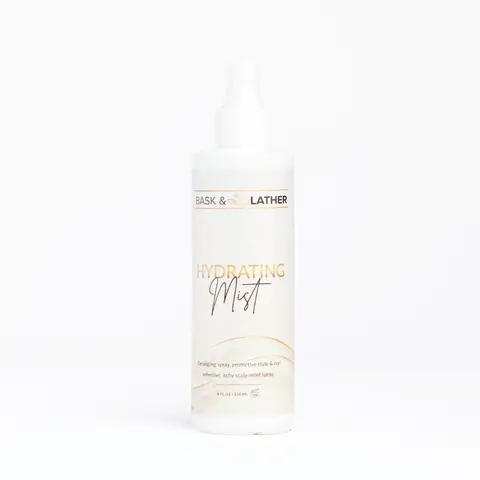 Hydrating Hair Mist - Detangling Spray l Hydrate and Moisturizing l For Dry Hair l  Aloe Vera Rosemary Avocado Oil
