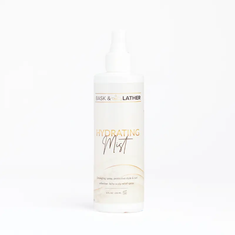 Hydrating Hair Mist - Detangling Spray l Hydrate and Moisturizing l For Dry Hair l Aloe Vera Rosemary Avocado Oil