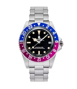 Bape Bapex Type 2 Vintage Silver/Black/Blue & Purple