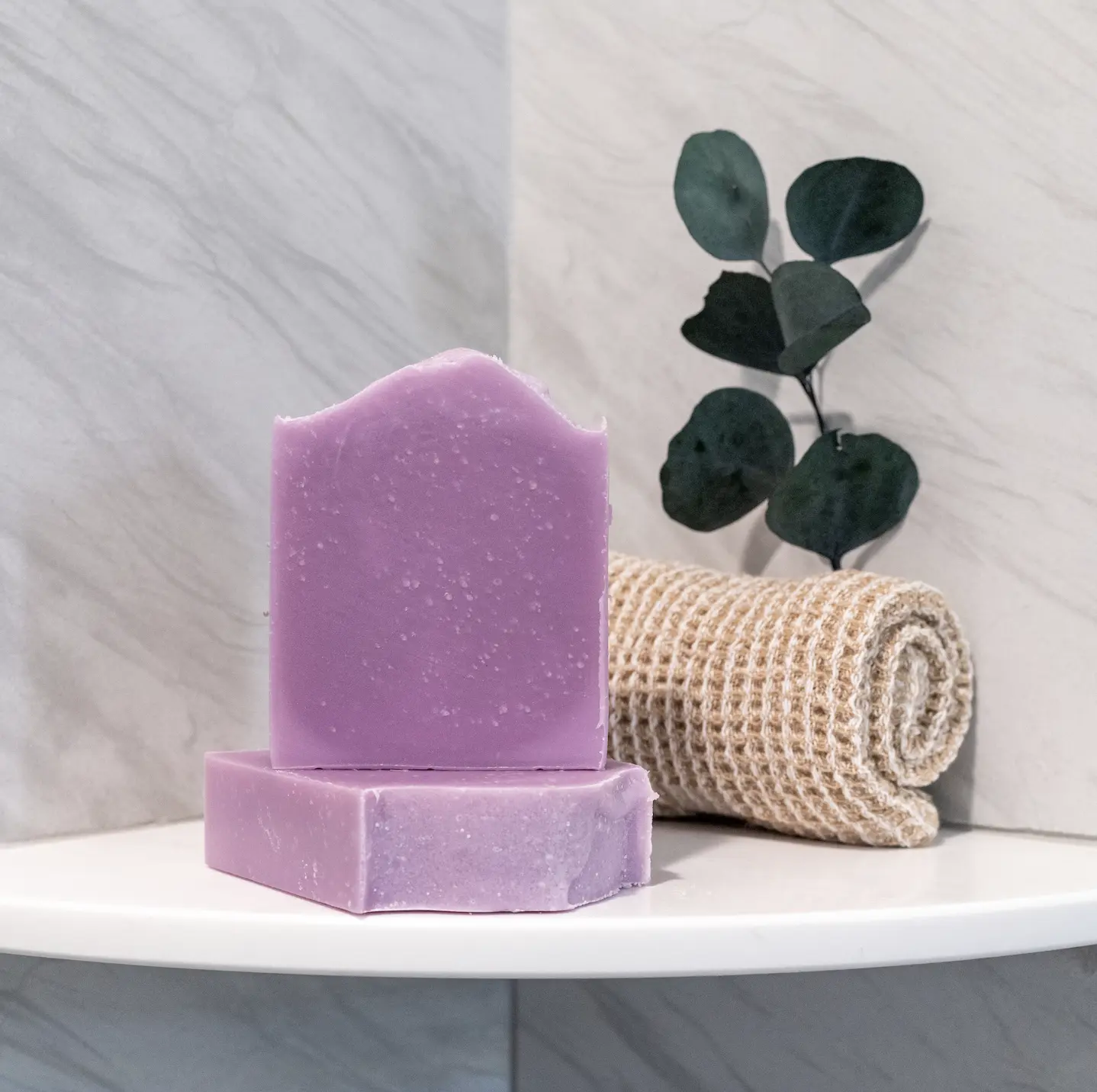Lavender Soap Bar - Handmade, Cold Process, All Natural, Ideal for Skin Care  Moisturizing Olive Shea Comfort Cleansing Gentle Daily