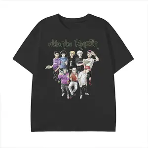Atlanta Kaisen Jujutsu Kaisen Parody T-Shirt Funny Anime Graphic Tee Men Women Casual Top