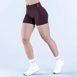 Dfyne Impact Women's yoga shorts, suitable for exercise, fitness, outdoor cycling, rock climbing and off-road activities.