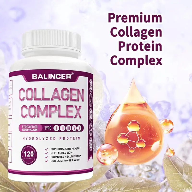 balincer collagen glutathione Balincer Collagen Health Supplement - Supports Skin, and Hair Health - 120 Capsules