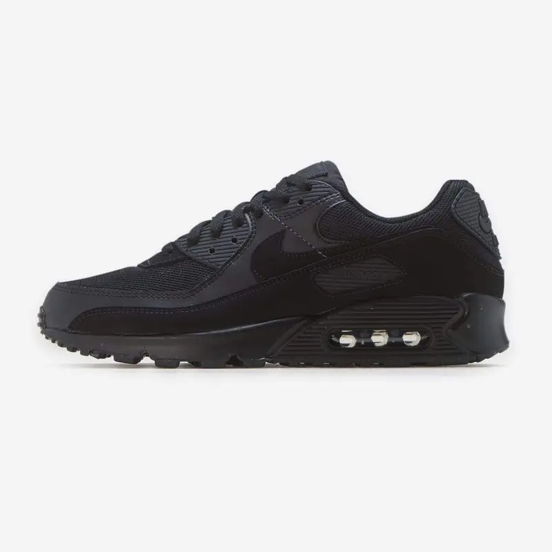 Men's Nike Air Max 90 Black/Black/White/Black (CN8490 003)