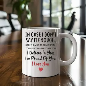 11oz Ceramic Coffee Mug, Funny Coffee Mug, Gift for Boyfriend, Gift for Girlfriend, Gift for Wife, Gift for Husband, Gift for Friend, Drinkware