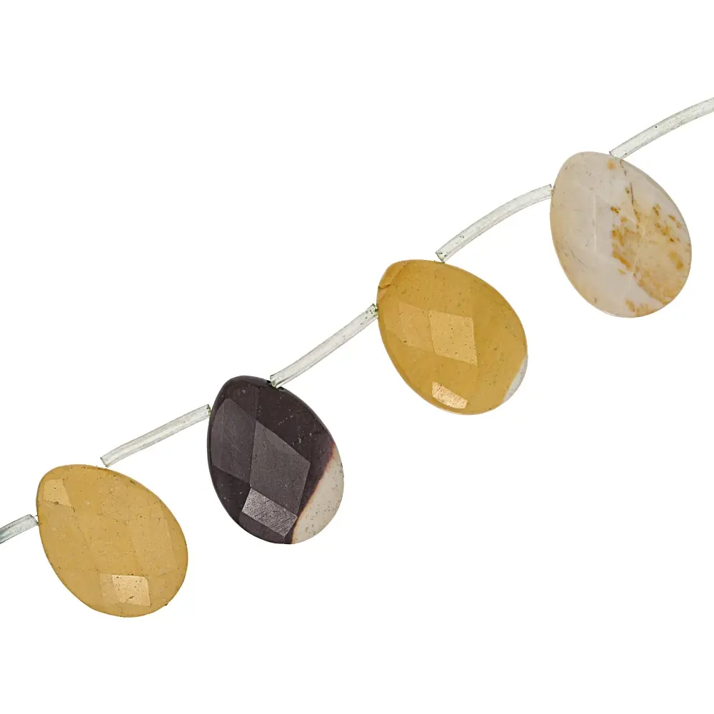 JTV Mookaite 18x25mm Drop Shape Bead Strand Approximately 15-16" in Length JTV Mookaite 18x25mm Drop Shape Bead Strand Approximately 15-16" in Length