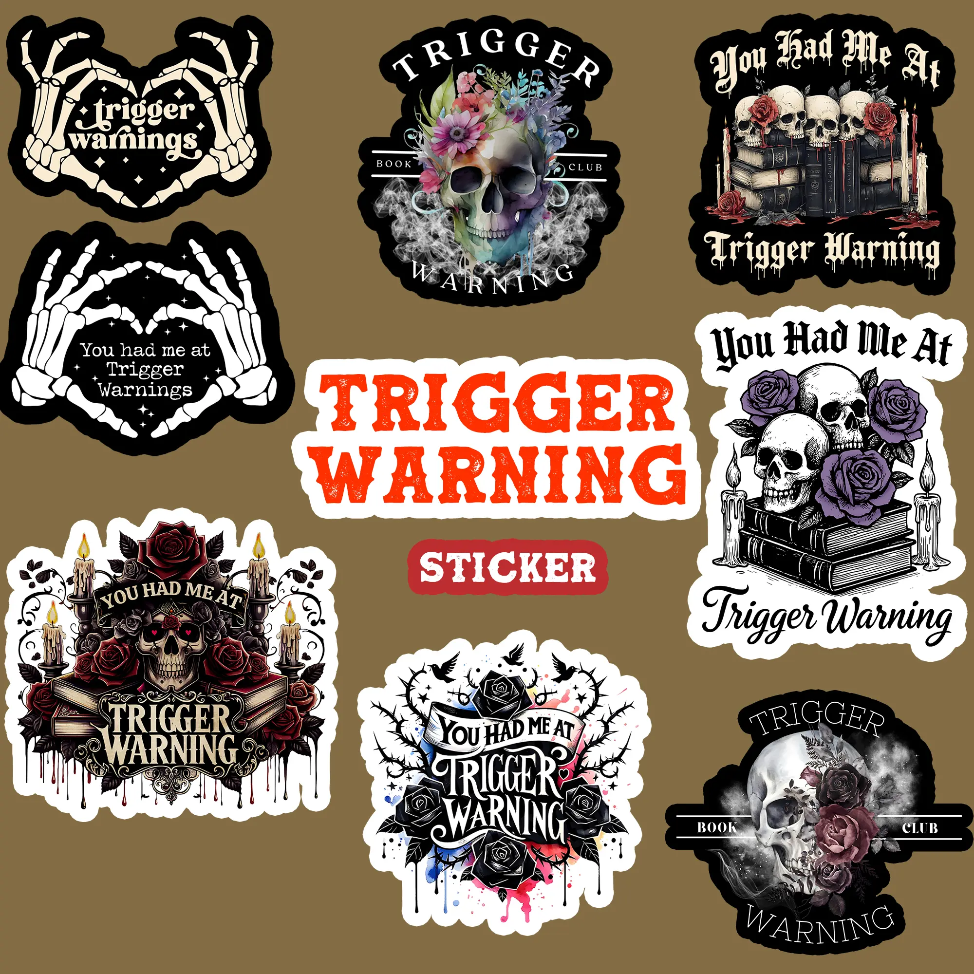 Run Little Mouse Haunting Adeline Sticker, Dark Romance Sticker, Smut Reader, Book Lover Gifts For Her