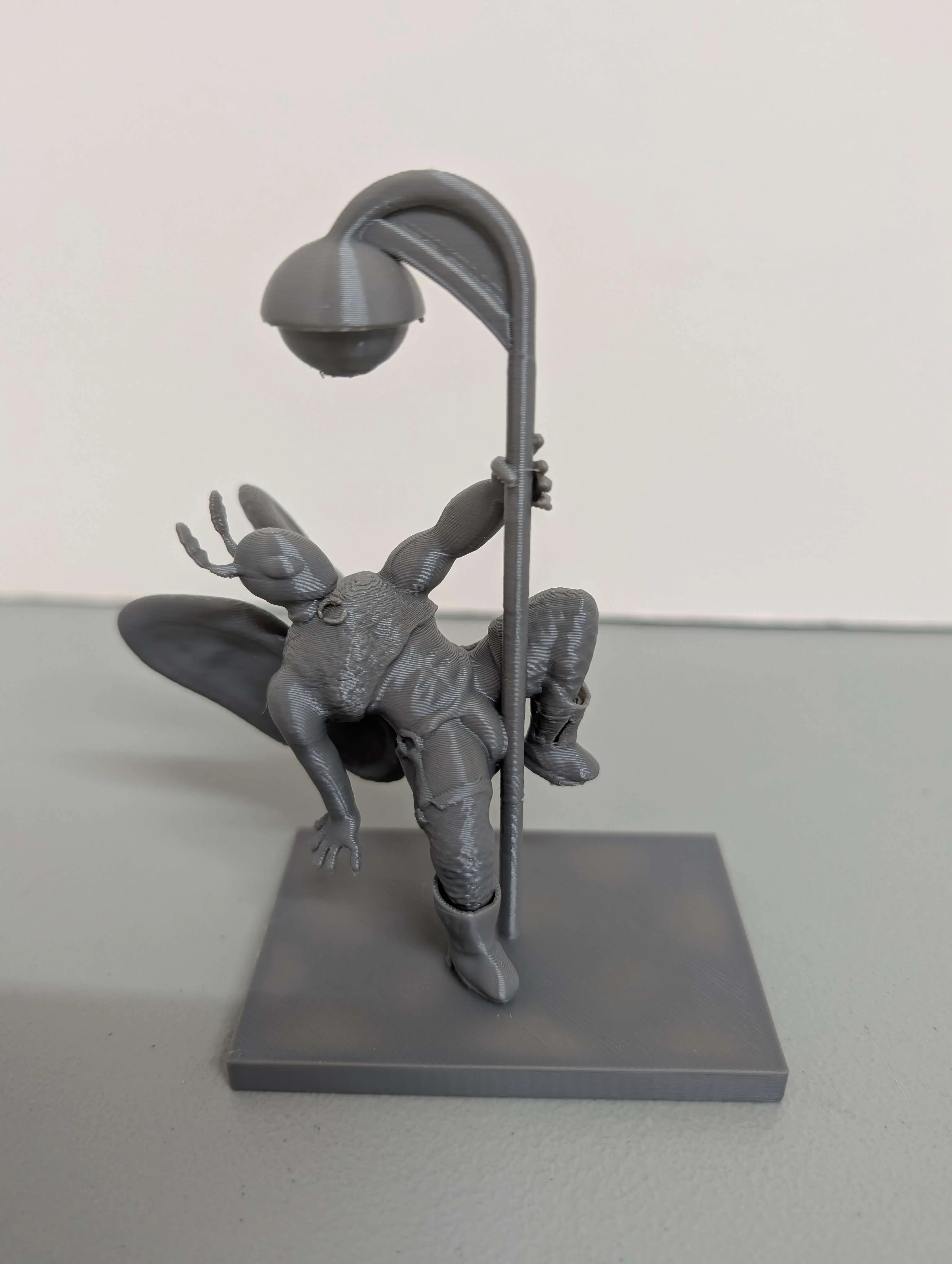 Dancer Moth Man, 3d print