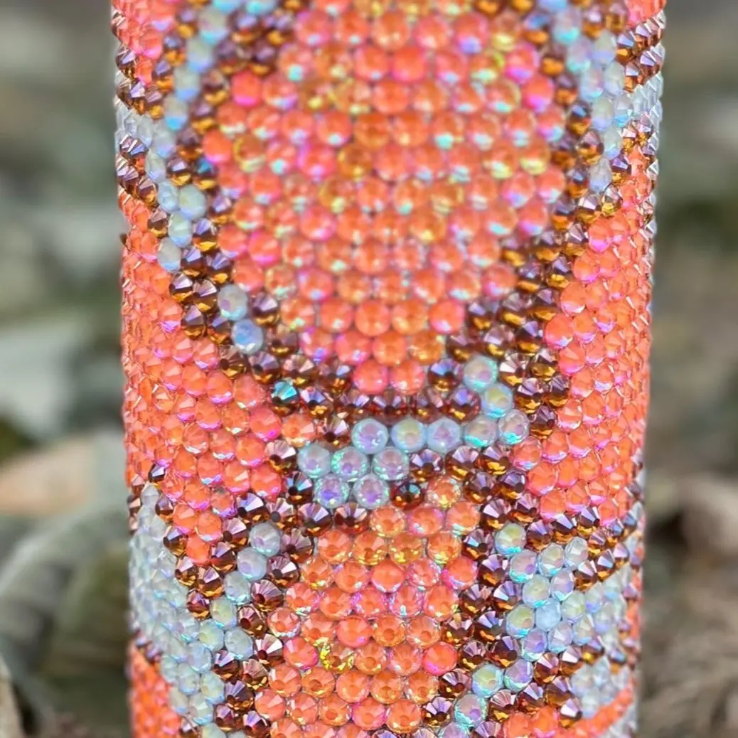 15 oz Rhinestone Python Tumbler