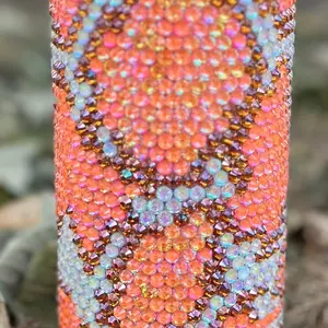 15 oz Rhinestone Python Tumbler