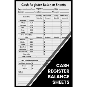 Cash Register Balance Sheets: Track Cash Flow and Balance Shifts with Ease