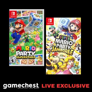 Mario Party Superstars & Jamboree Switch Game Bundle - Nintendo Switch (Region Free)