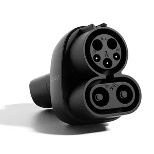 DUEVOLT CCS to NACS Adapter – CCS to Tesla Charging at CCS1 Fast Charging Stations, 250kW Compatible with Model Y/3/X/S