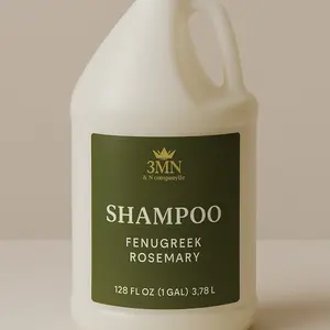 M&N Hair Growth Fenugreek Rosemary Shampoo - 128 Fl Oz (1 Gal) - 3.78 L - 3MN & Ncompanylle