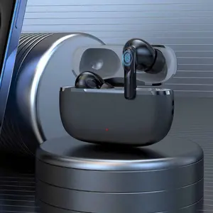 METAL FRAME TWS EARBUDS！Wireless 5.4 & ANC Noise Cancellation | 13mm HiFi Sound & 6H Playtime | Instant Pairing & Wide Compatibility | Premium Gift for Music Lovers！