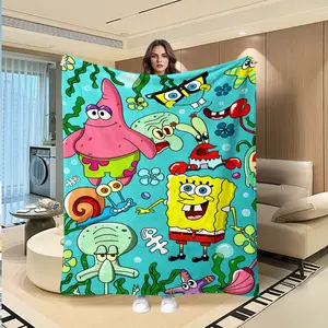 Creative Digital Print Flannel Blanket, Thanksgiving Valentine Christmas Gift, Holiday Throw Rug Wall Shawl Sofa Bed Cover Outdoor Travel Multi-Purpose