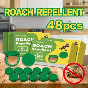 Roach Repellent, Domestic Dormitory Kitchen Powerful Cleaning Cockroach Exterminator Cockroach Gel Bait Pest Control Kit Rodent Repellent Pouches for Indoor & Outdoor Large Indoor Outdoor Glue Trap mopping products